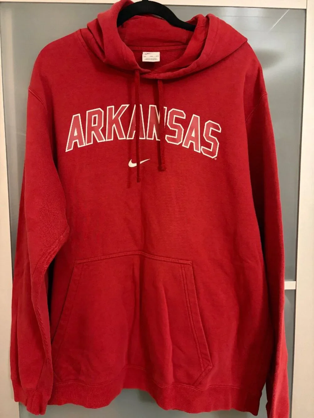Nike Arkansas Razorbacks Club Fleece Pullover Hoodie – XXL